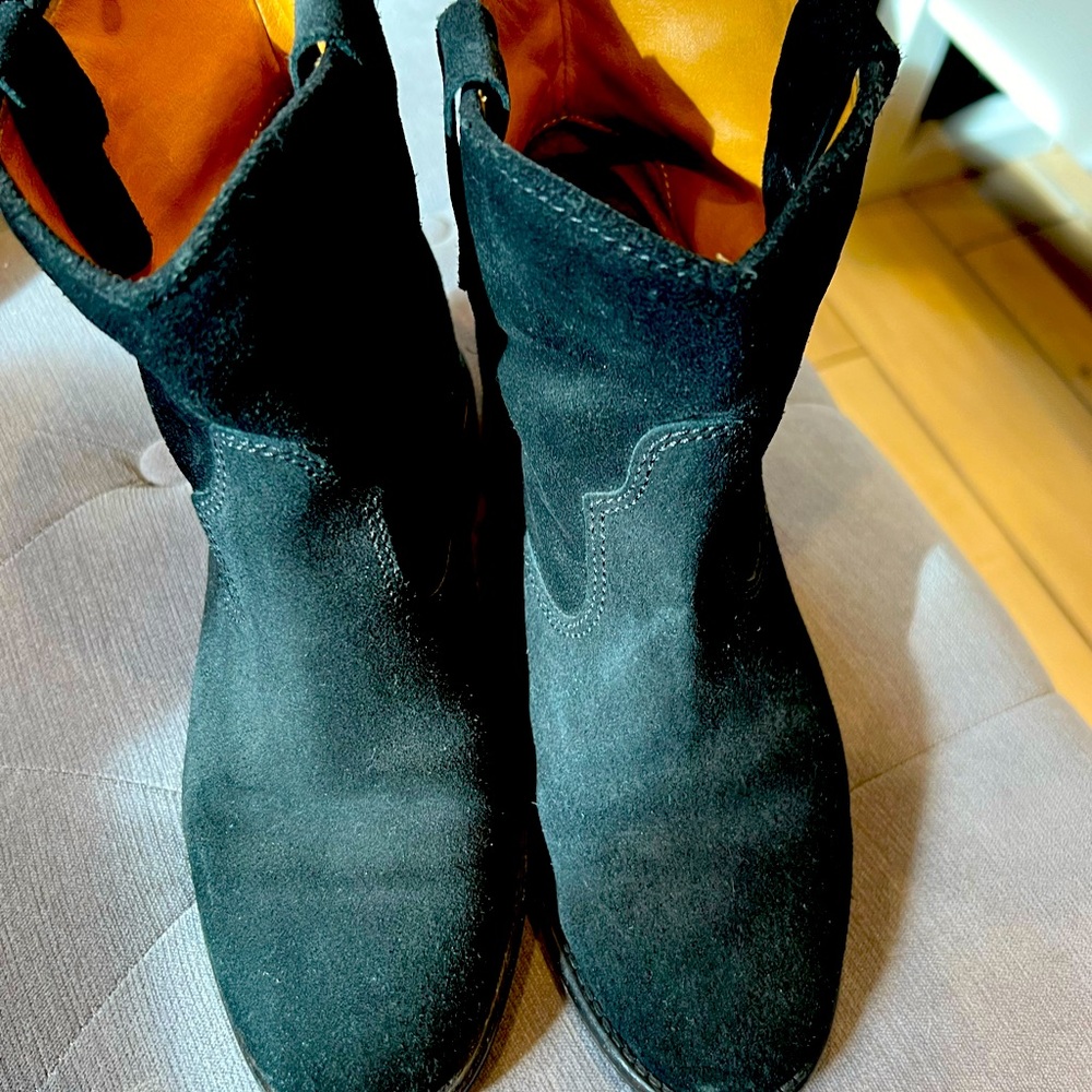 Isabel Marant boots black suede